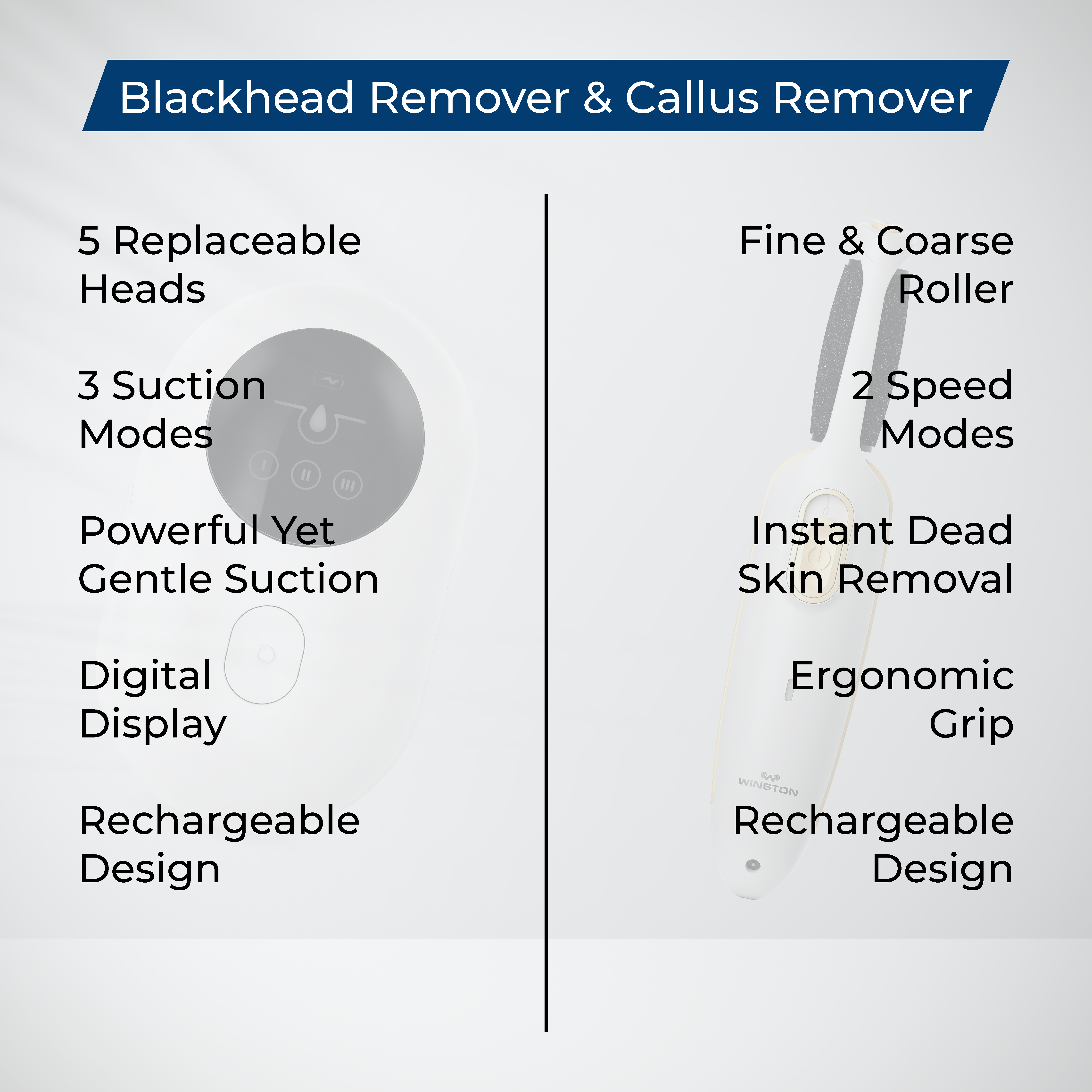 Blackhead & Callus Remover Combo