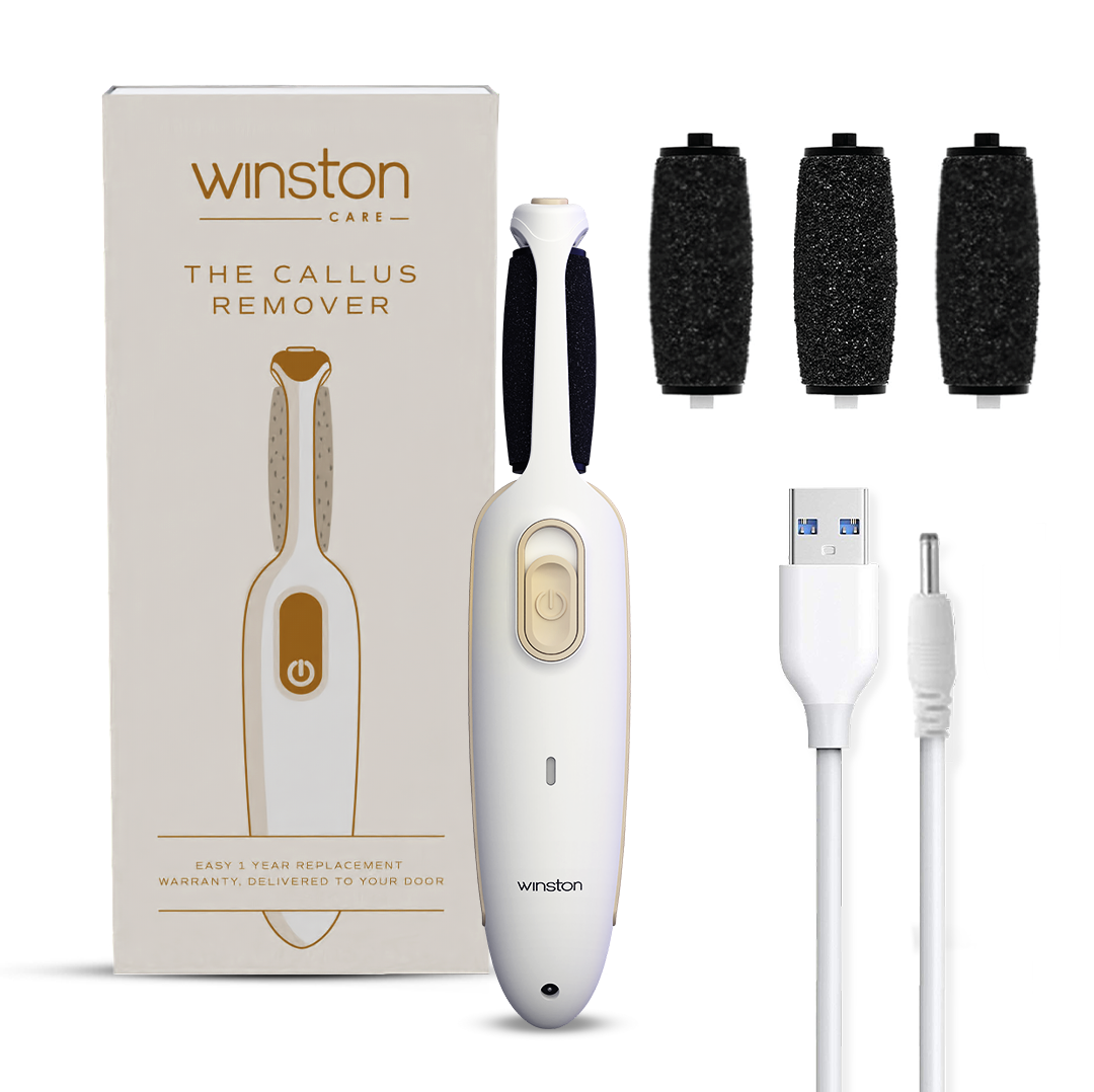 Callus Remover + 2 Extra Rollers