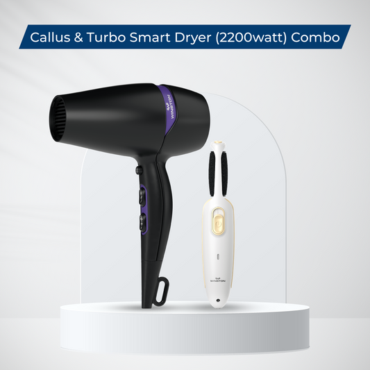 Callus & Turbo Smart Dryer (2200watt) Combo