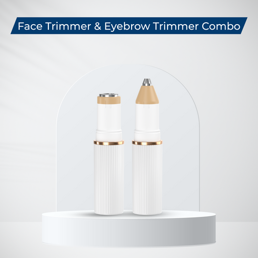 Face Trimmer & Eyebrow Trimmer Combo
