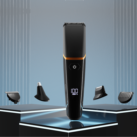 Groom Lite | Multi-Groomer with 4 Heads, 7 Combs Attachments & Travel Lock