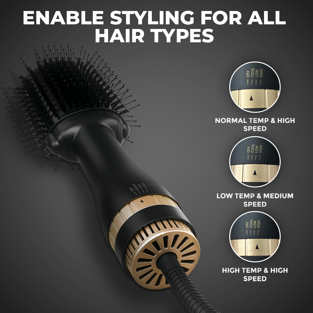 WINSTON Blow Drying Brush with Ionic Technology