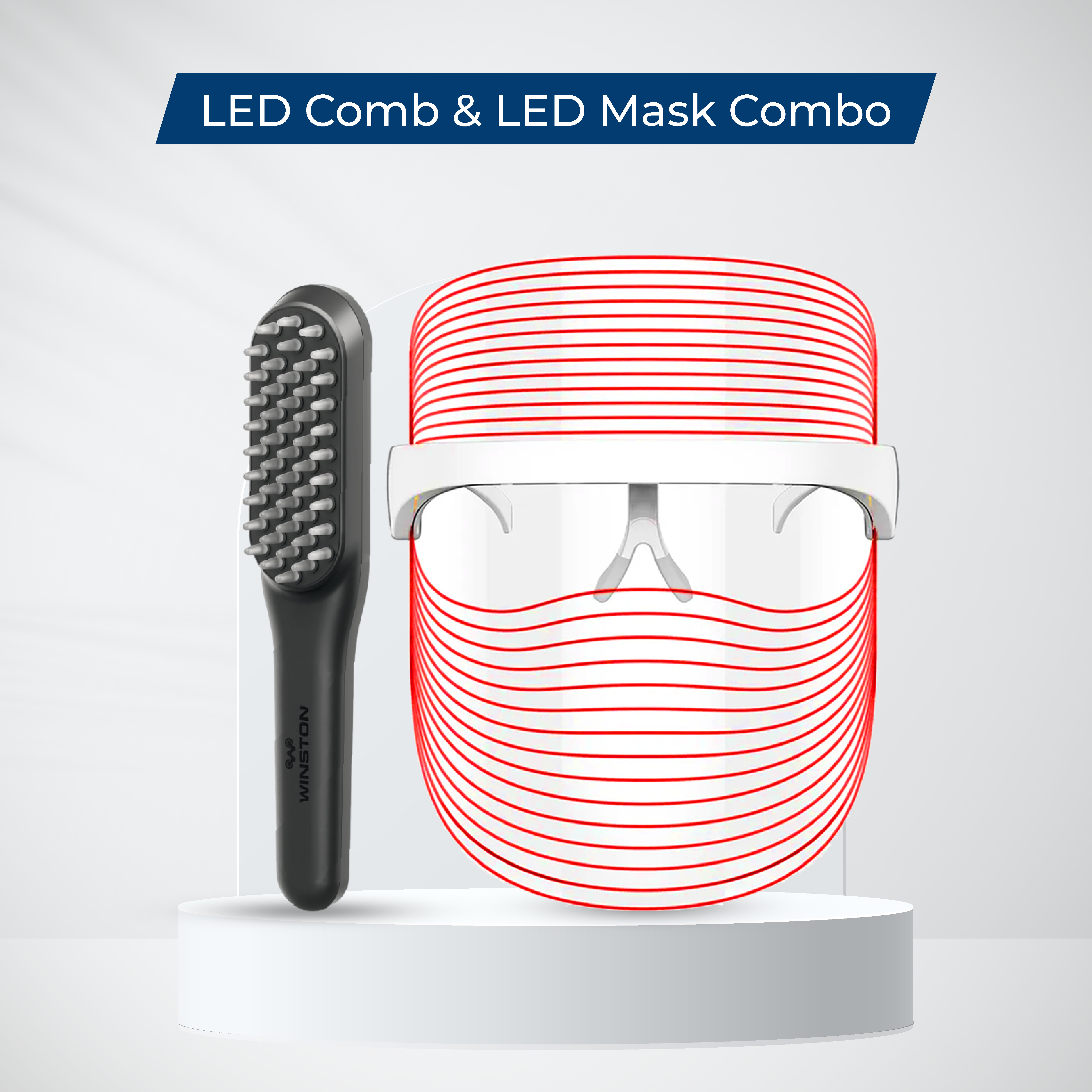 Led Comb LED Comb & LED Mask Combo – Winston Electronics