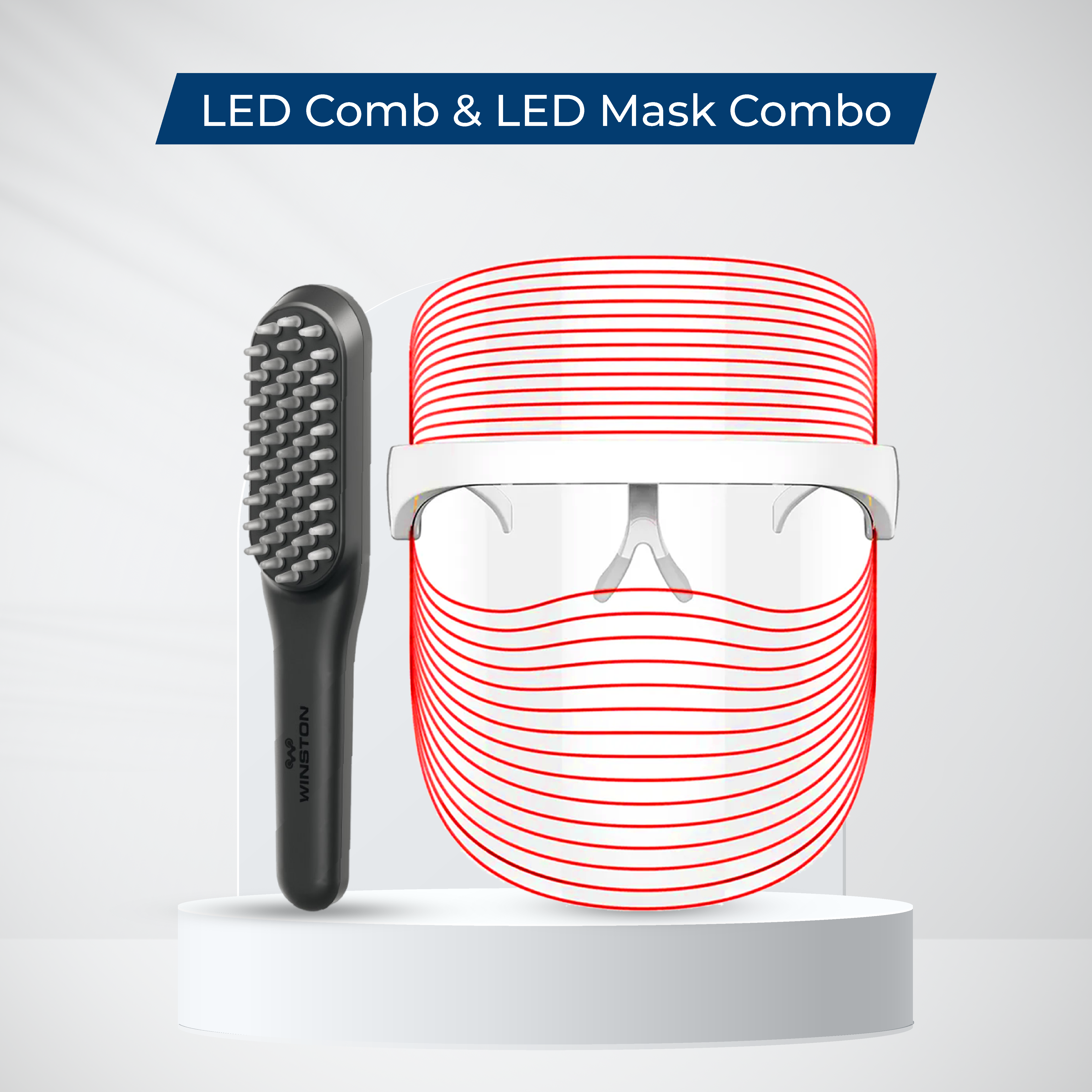 LED Comb & Mask Combo