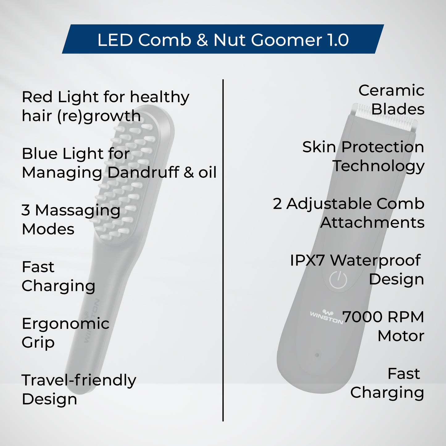 LED Comb & Nut Goomer 1.0 Combo