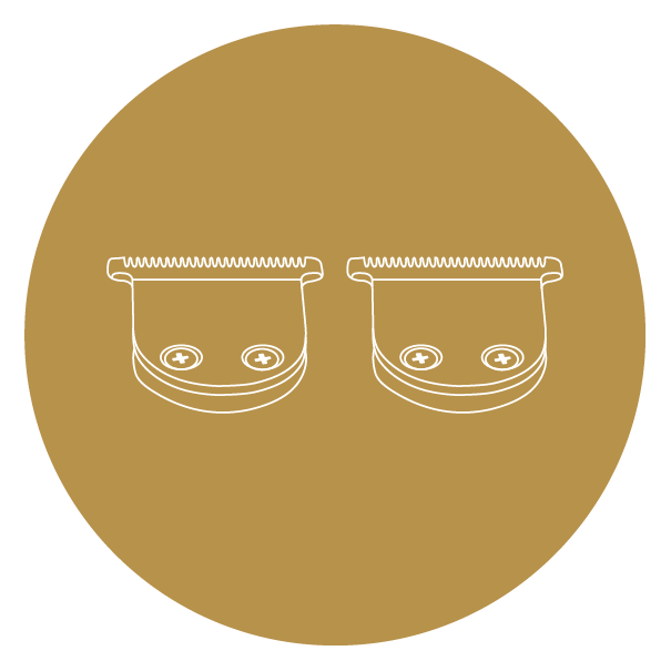 Extras: 2 Trimming Blades