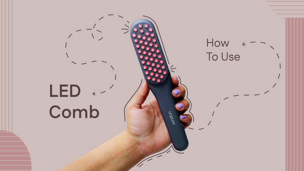 How To Use LED Light Hair Therapy Comb